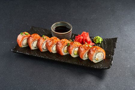 Опаленный лосось