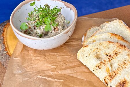 Дип с баклажаном