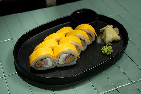 С беконом и омлетом