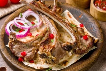 Шашлык из бараньей корейки