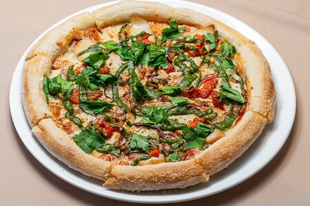 Пицца Курица с печеным перцем