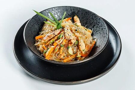 Фунчоза с курицей 