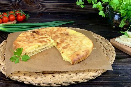 Пирог с картофелем и сыром