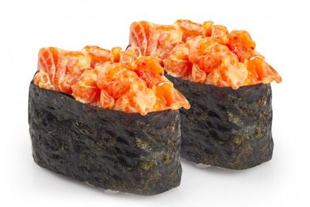 Гункан Острый лосось