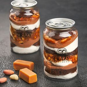 Банкейк Сникерс с арахисом