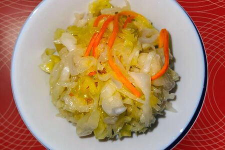 Салат из белокочанной капусты