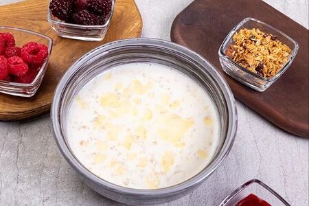 Каша кукурузная на кокосовом молоке