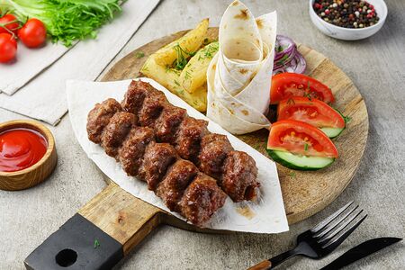 Люля-кебаб из телятины