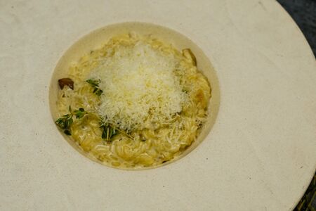 Ризотто с белыми грибами