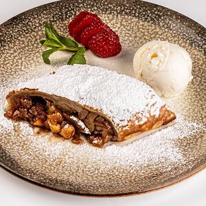 Яблочный штрудель