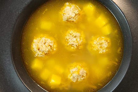 Суп с фрикадельками