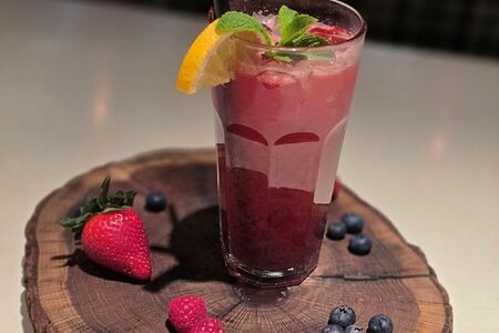 Лимонад ягодный