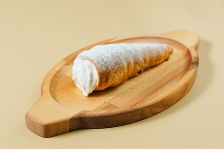 Трубочка с кремом 