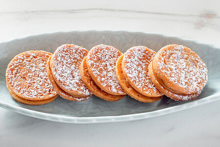 Печенье с вареной сгущенкой