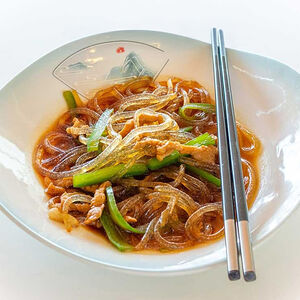 Фунчоза с мясом