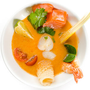 Том ям с креветкой