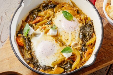 Зелёная шакшука