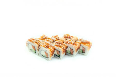 Филадельфия с угрем и лососем