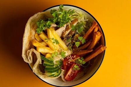 Салат денер-боул