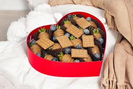 Клубника в шоколаде Сердце