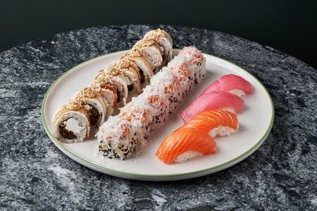 С суши и роллами