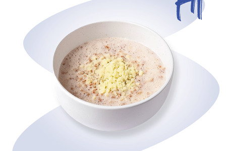 Гречневая каша с протеином и пармезаном