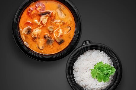 Суп том-ям с морепродуктами