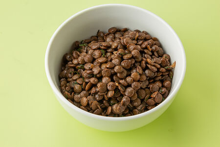 Чечевица с травами