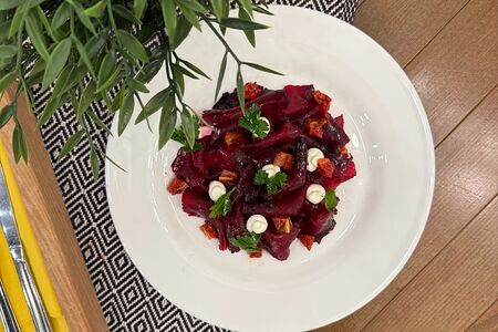 Салат со свеклой