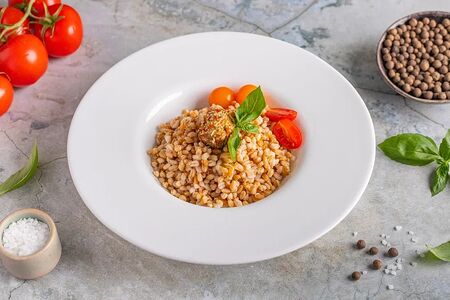 Полба отварная со сливочным маслом