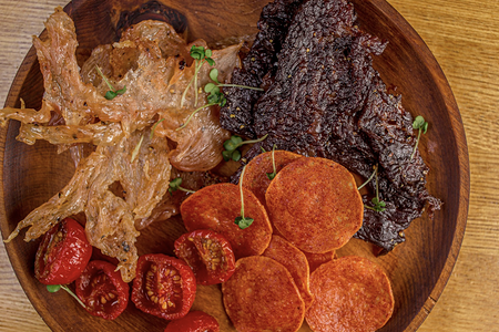 Сет мясной вяленой гастрономии к пиву