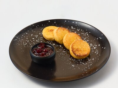 Сырники с вареньем