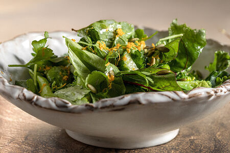 Зеленый салат