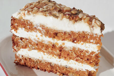 Морковный торт