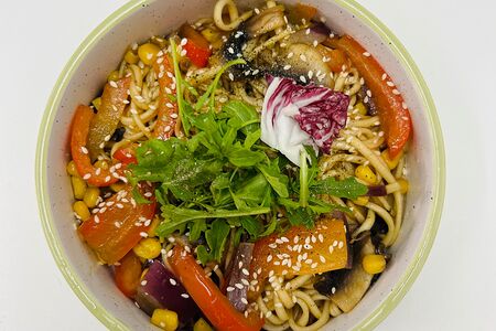 Удон с овощами 