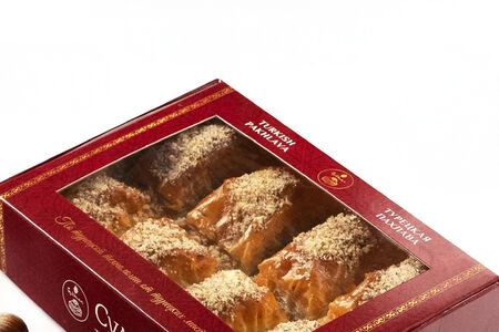 Пахлава с фундуком веганская, постная, халяльная