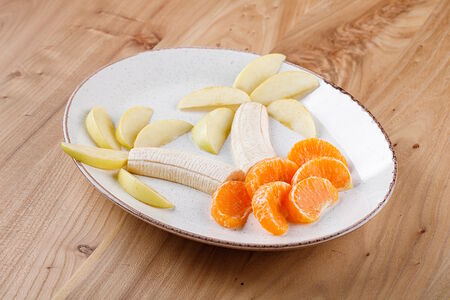 Пальма из фруктов