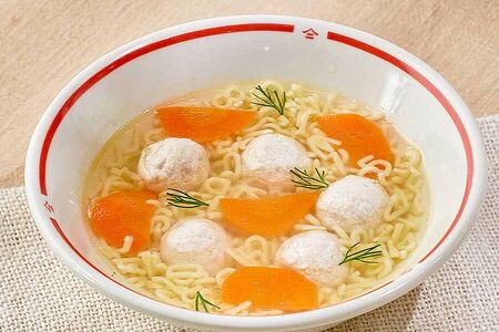 Суп с фрикадельками