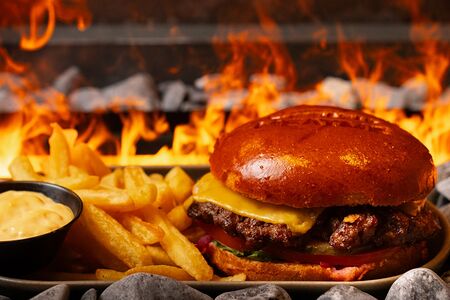 Комбо бургер с бифштексом XL