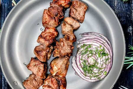 Шашлык из свиной шеи