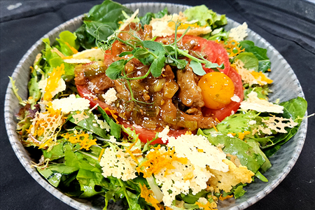 Теплый салат Страчетти