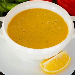 Крем-суп из чечевицы