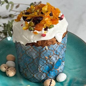 Кулич Пасхальный пряный 