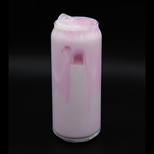 Матча-латте розовая