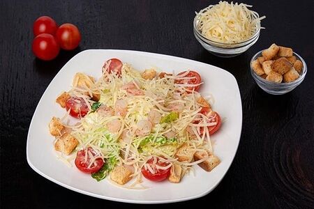 Цезарь с креветками