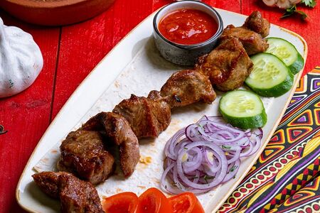 Шашлык из свиной шейки