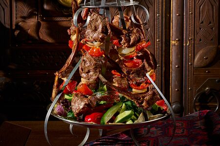 Застолье Баранина на кости