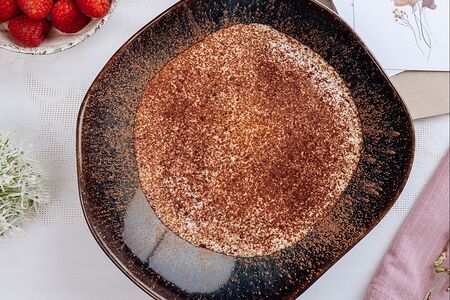 Каша овсяная с кремом Тирамису