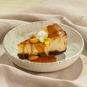 Чизкейк Брауни с карамелью 