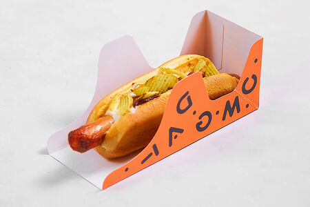 Мит дог куриный со страчателлой